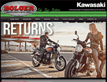 Tablet Screenshot of bolgermotorsports.ca